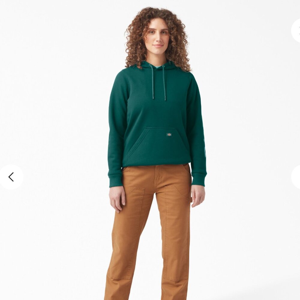 NWT- Dickies Sleeve Logo Hoodie Size L